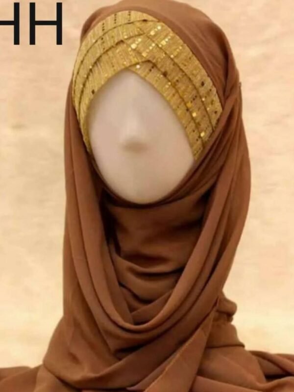 Criss Cross Hijabs - Beige