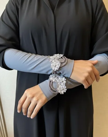 Dangling Pearl Sleeves - Image 3