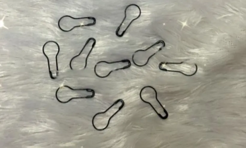 Pear Shaped Safety Pins - Image 3