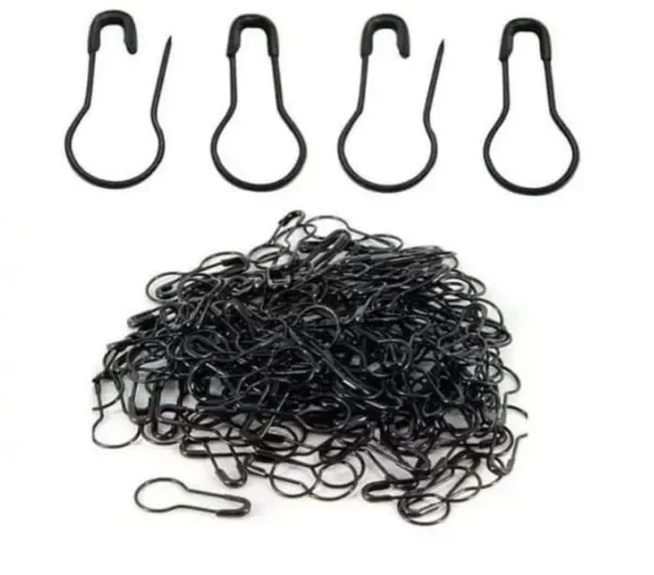 Pear Shaped Safety Pins